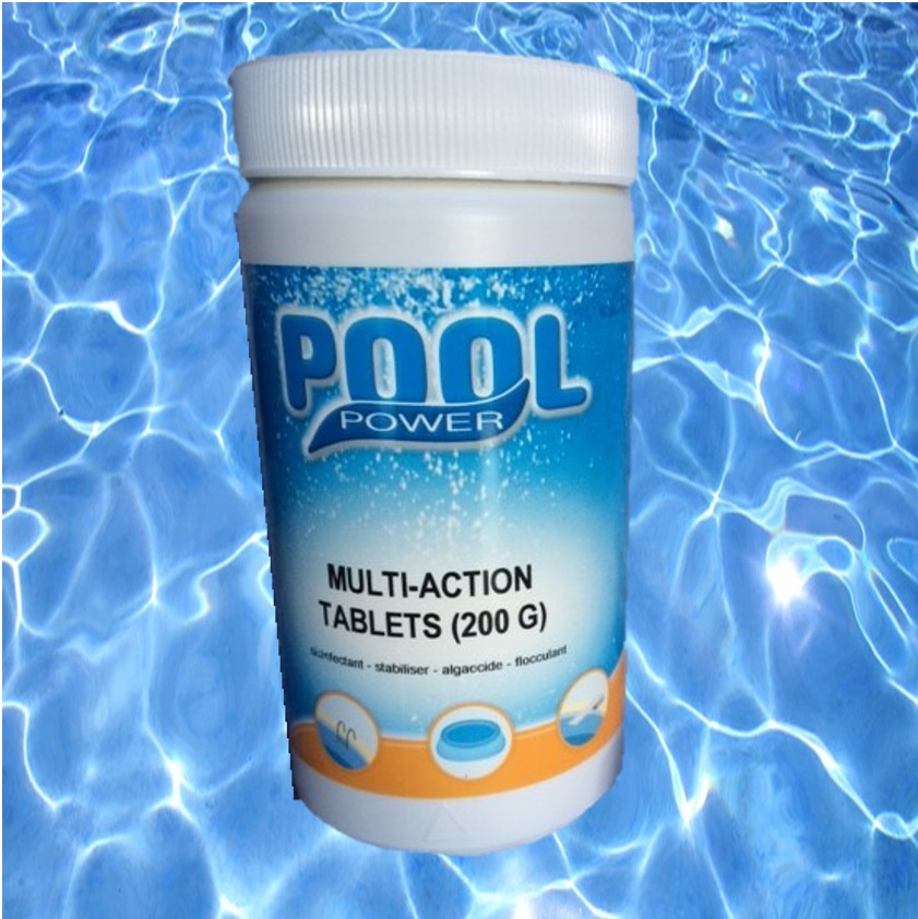 Multi Function 200g Chlorine Tablets JAK Water Systems